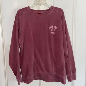 Red Comfort Colors Crewneck